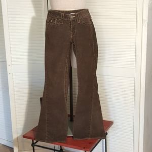 True Religion Corduroy Jeans Size 28